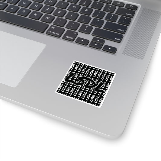 Sticker — 'LSDL' Rain Logo Square Sticker