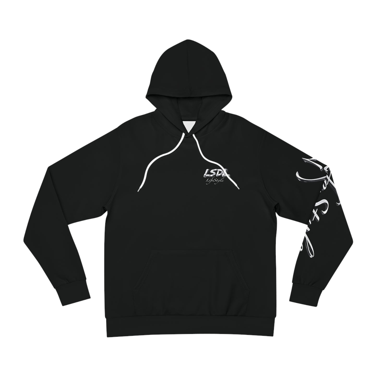 Lifestyle Hoodie — Black LSDL “Lifestyle” Graphic Pullover