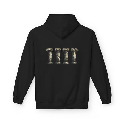 LSDL 4 Pillars Hoodie —  Graphic Pullover