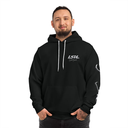 Lifestyle Hoodie — Black LSDL “Lifestyle” Graphic Pullover